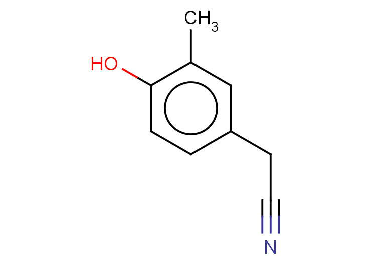 2-(4-hydroxy-3-methylphenyl)acetonitrile
