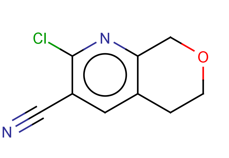 2-chloro-5H,6H,8H-pyrano[3,4-b]pyridine-3-carbonitrile