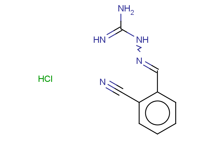 N-{[(2-cyanophenyl)methylidene]amino}guanidine hydrochloride