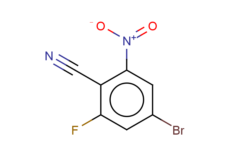 4-bromo-2-fluoro-6-nitrobenzonitrile