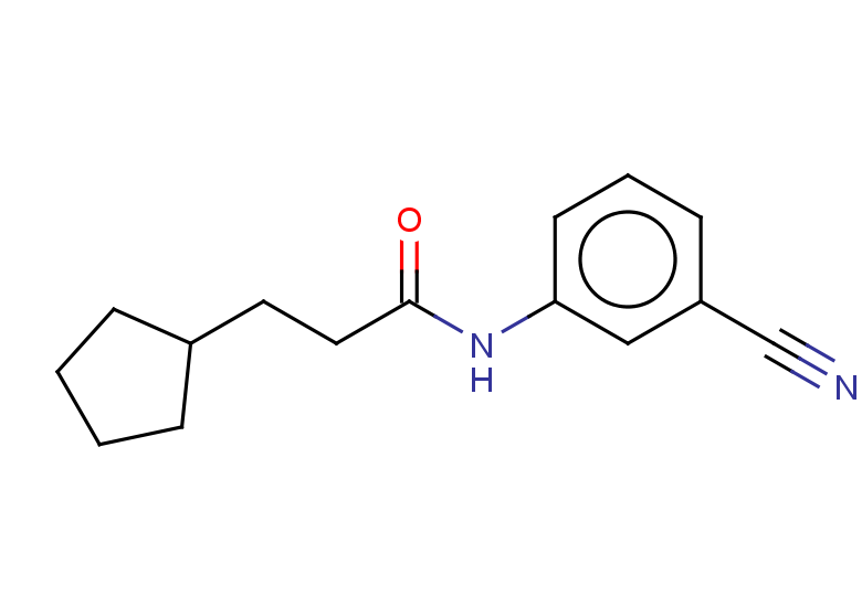N-(3-cyanophenyl)-3-cyclopentylpropanamide
