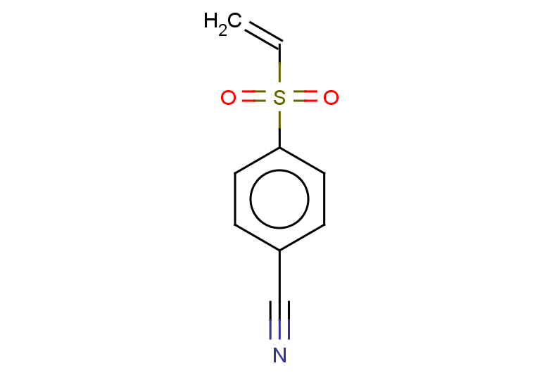 4-(ethenesulfonyl)benzonitrile