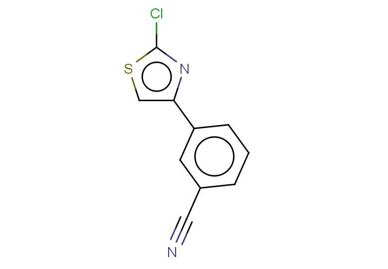 3-(2-chloro-1,3-thiazol-4-yl)benzonitrile