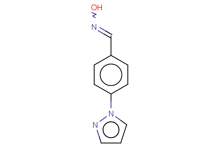 N-{[4-(1H-pyrazol-1-yl)phenyl]methylidene}hydroxylamine