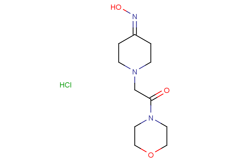 2-[4-(hydroxyimino)piperidin-1-yl]-1-(morpholin-4-yl)ethan-1-one hydrochloride