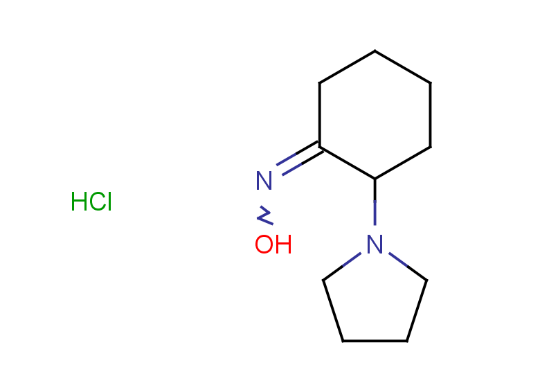 N-[2-(pyrrolidin-1-yl)cyclohexylidene]hydroxylamine hydrochloride