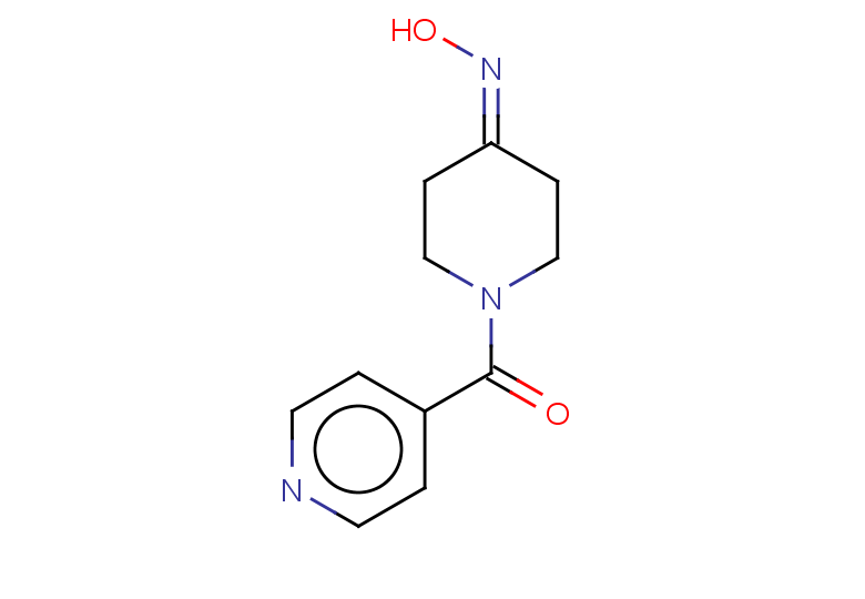 N-[1-(pyridine-4-carbonyl)piperidin-4-ylidene]hydroxylamine