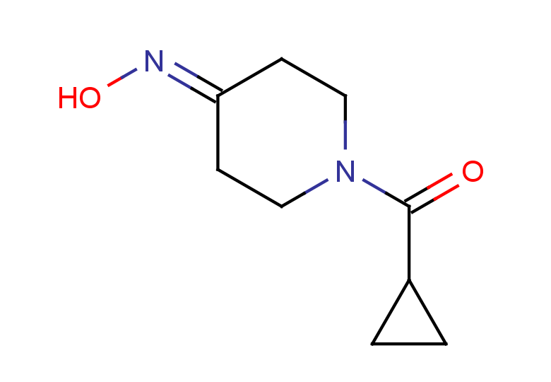 N-(1-cyclopropanecarbonylpiperidin-4-ylidene)hydroxylamine