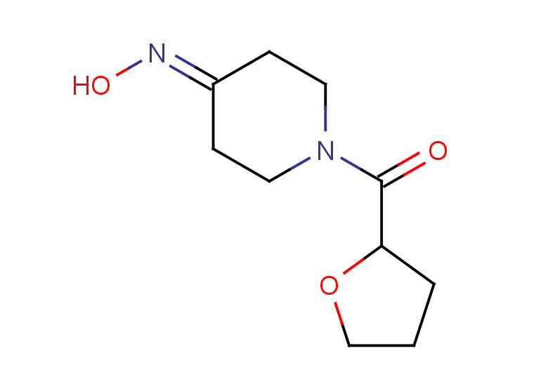 N-[1-(oxolane-2-carbonyl)piperidin-4-ylidene]hydroxylamine