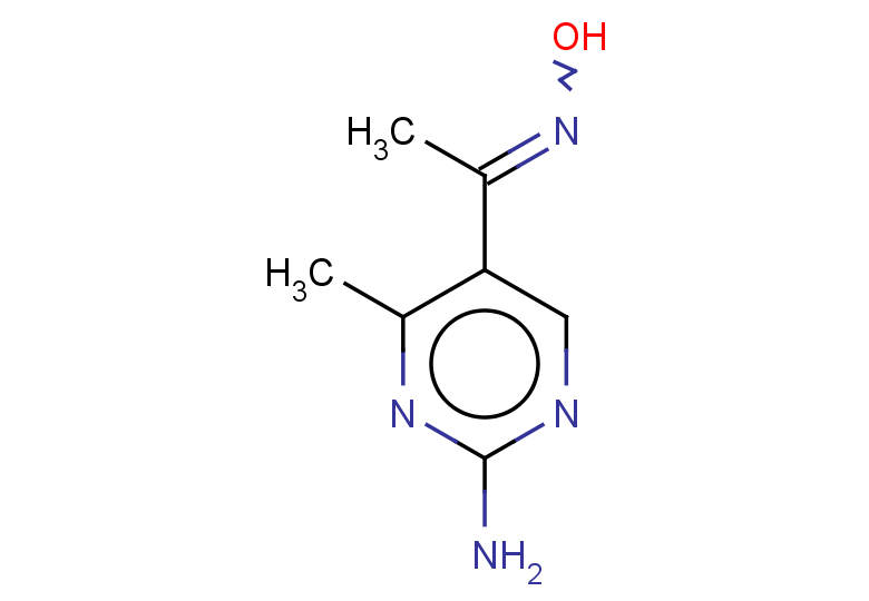 5-[1-(hydroxyimino)ethyl]-4-methylpyrimidin-2-amine