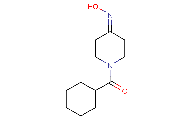 N-(1-cyclohexanecarbonylpiperidin-4-ylidene)hydroxylamine