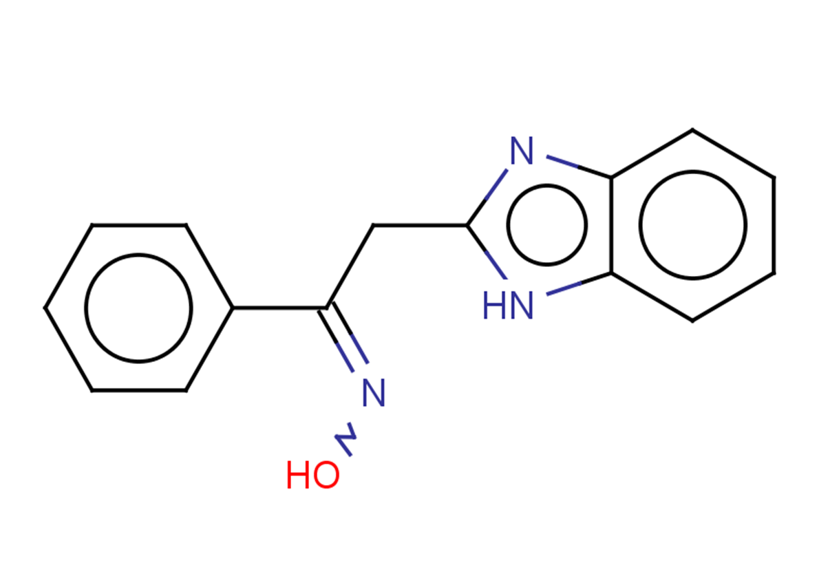 N-[2-(1H-1,3-benzodiazol-2-yl)-1-phenylethylidene]hydroxylamine