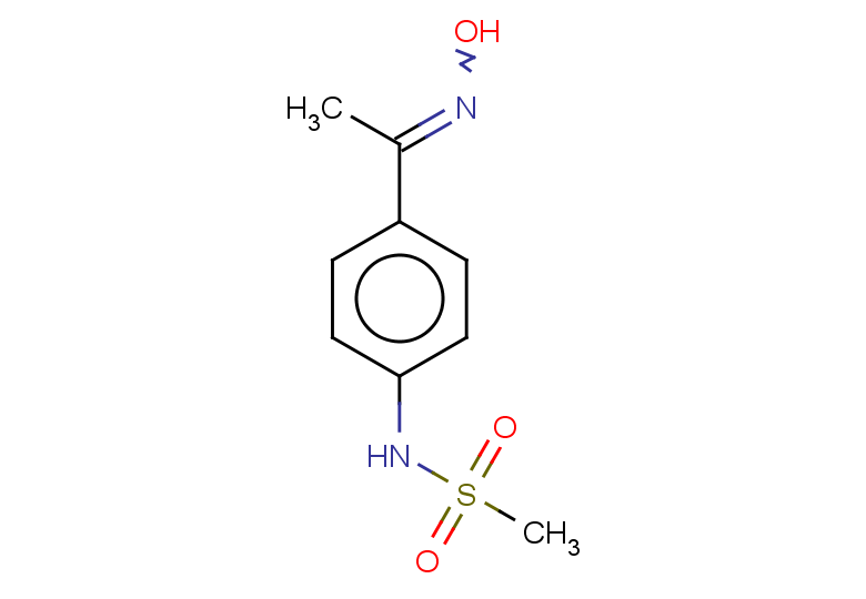 N-{4-[1-(hydroxyimino)ethyl]phenyl}methanesulfonamide