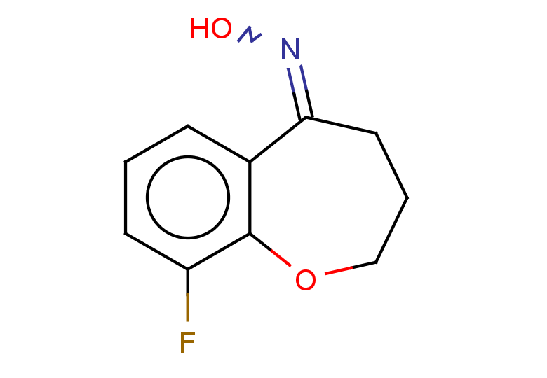 N-(9-fluoro-2,3,4,5-tetrahydro-1-benzoxepin-5-ylidene)hydroxylamine