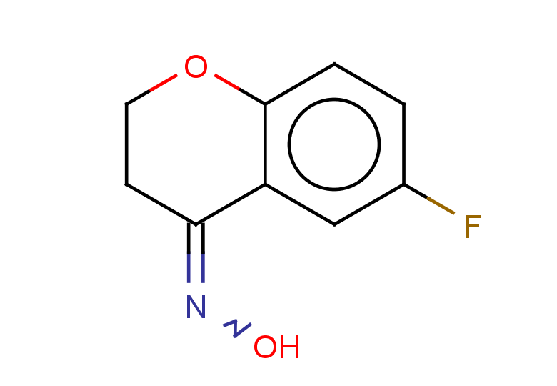 N-(6-fluoro-3,4-dihydro-2H-1-benzopyran-4-ylidene)hydroxylamine