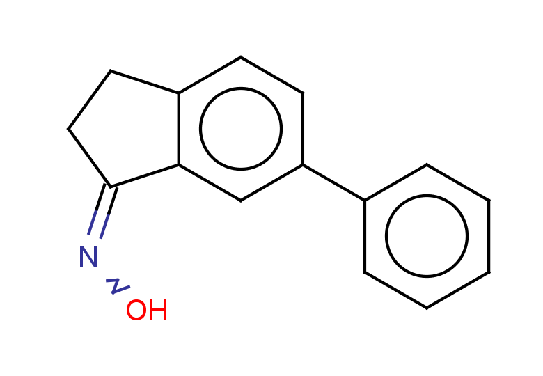 N-(6-phenyl-2,3-dihydro-1H-inden-1-ylidene)hydroxylamine
