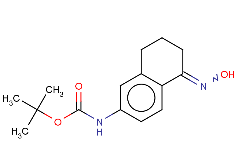 tert-butyl N-[5-(hydroxyimino)-5,6,7,8-tetrahydronaphthalen-2-yl]carbamate