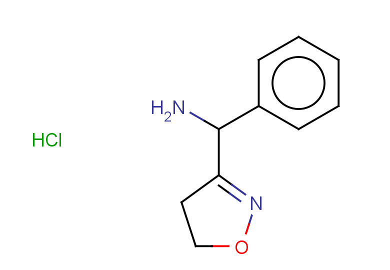 4,5-dihydro-1,2-oxazol-3-yl(phenyl)methanamine hydrochloride