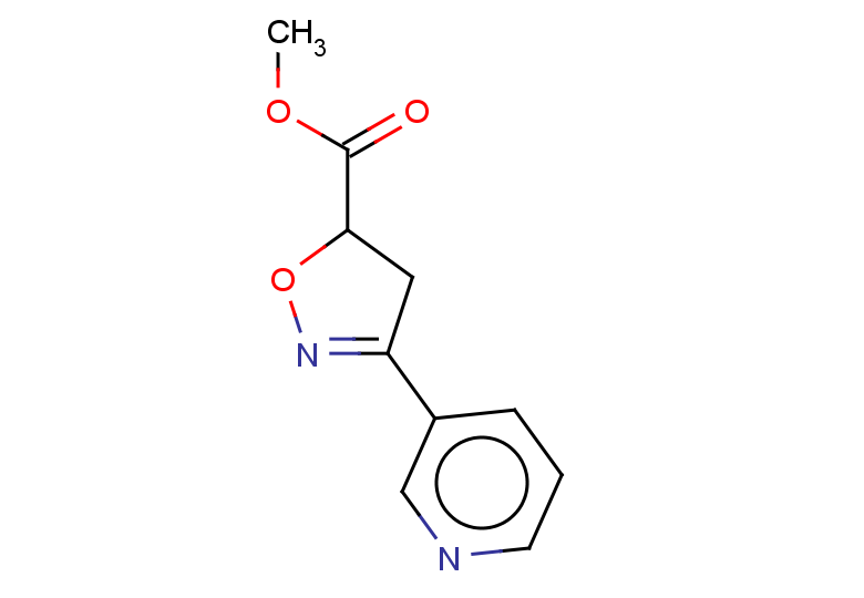 methyl 3-(pyridin-3-yl)-4,5-dihydro-1,2-oxazole-5-carboxylate