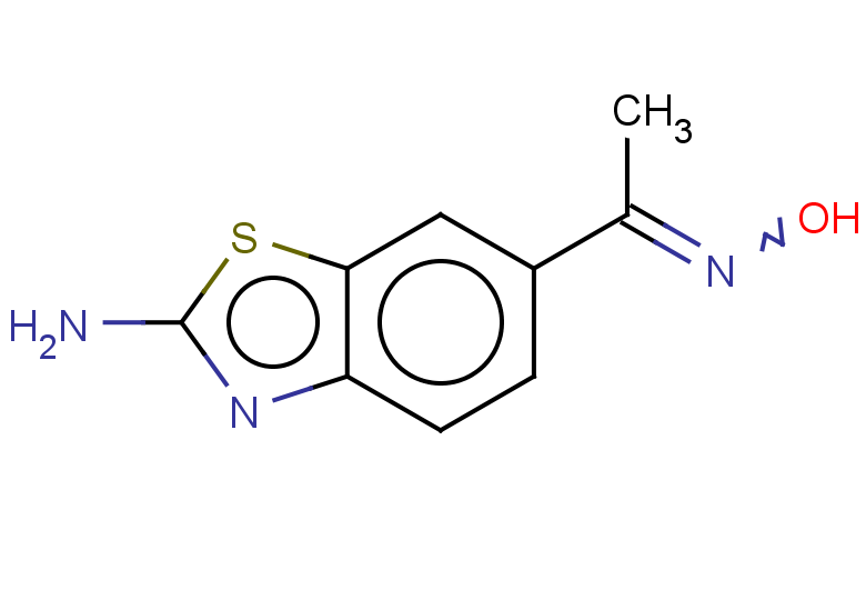 6-[1-(hydroxyimino)ethyl]-1,3-benzothiazol-2-amine