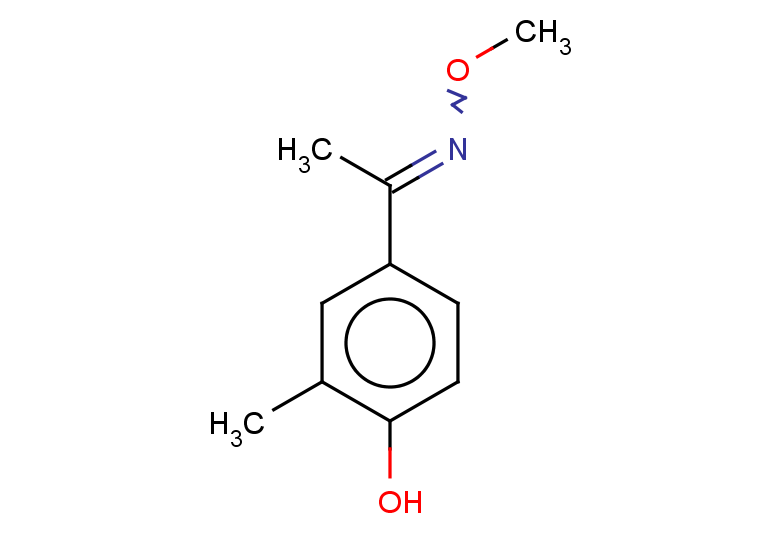 4-[1-(methoxyimino)ethyl]-2-methylphenol