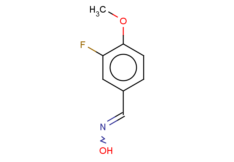 N-[(3-fluoro-4-methoxyphenyl)methylidene]hydroxylamine