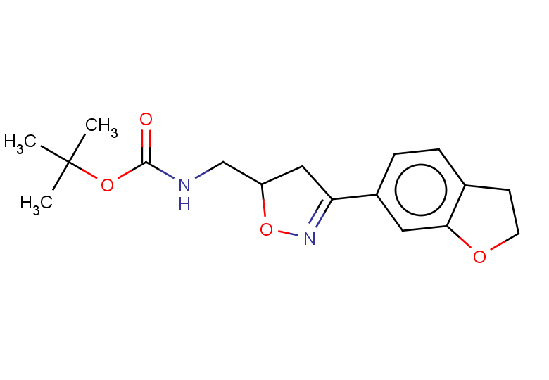 tert-butyl N-{[3-(2,3-dihydro-1-benzofuran-6-yl)-4,5-dihydro-1,2-oxazol-5-yl]methyl}carbamate