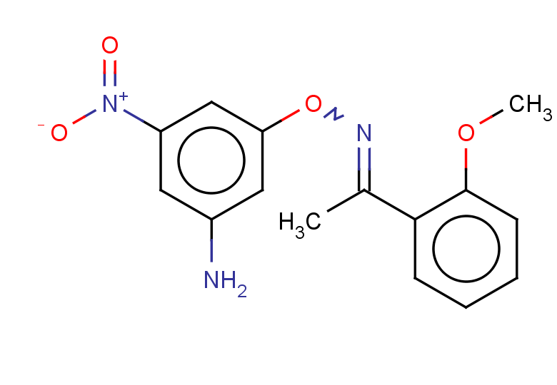 3-({[1-(2-methoxyphenyl)ethylidene]amino}oxy)-5-nitroaniline