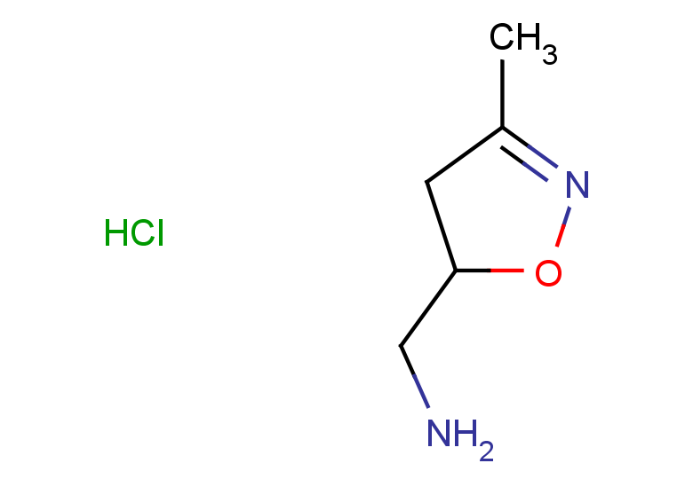 (3-methyl-4,5-dihydro-1,2-oxazol-5-yl)methanamine hydrochloride