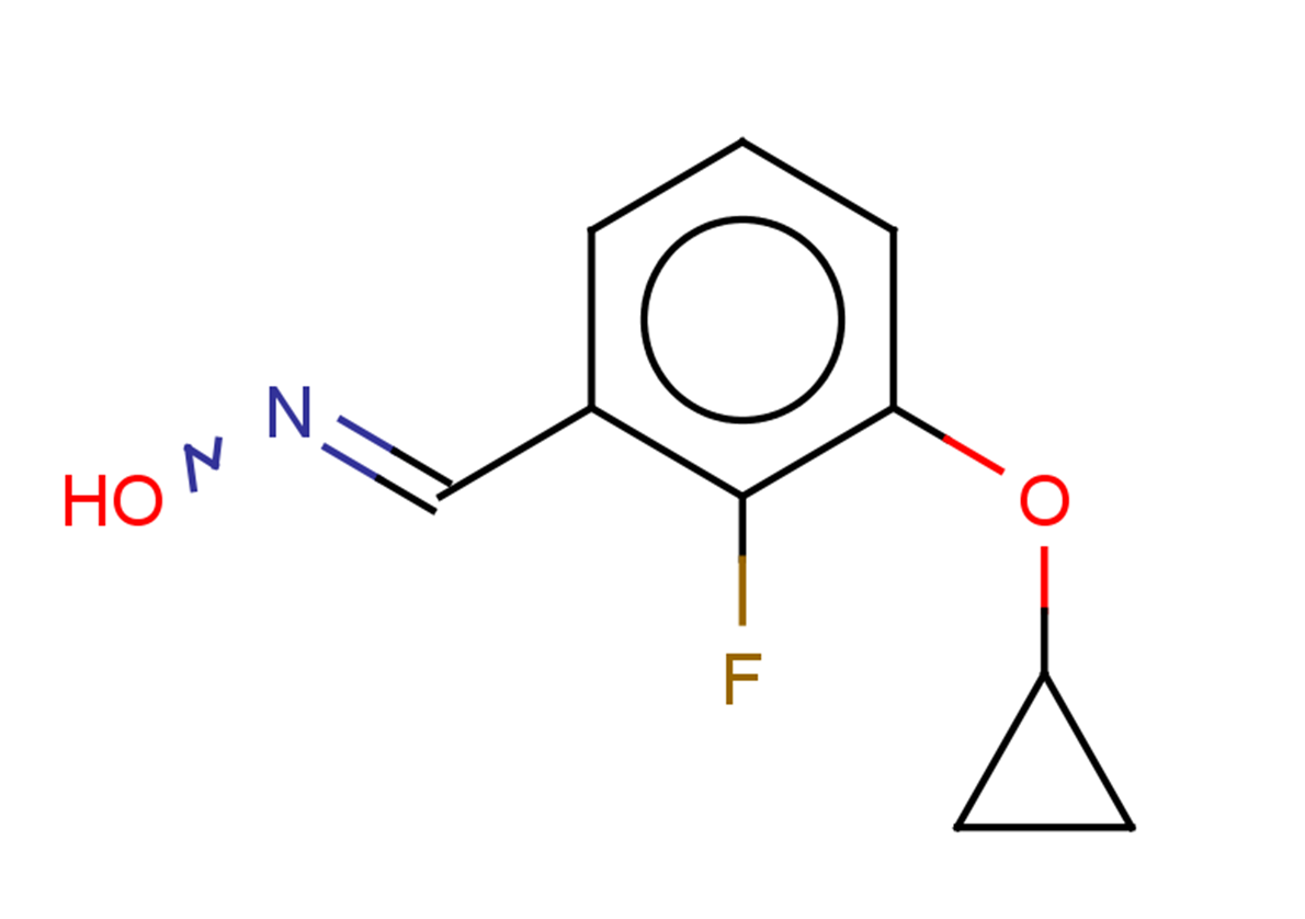 N-[(3-cyclopropoxy-2-fluorophenyl)methylidene]hydroxylamine