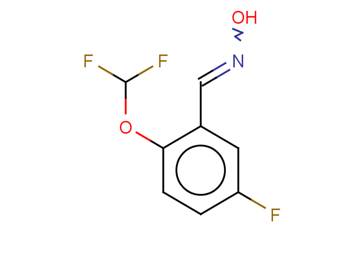 N-{[2-(difluoromethoxy)-5-fluorophenyl]methylidene}hydroxylamine