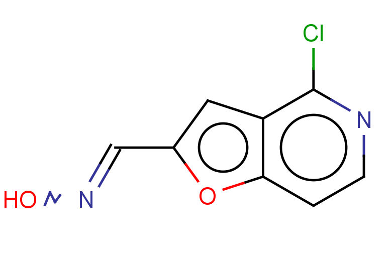 N-({4-chlorofuro[3,2-c]pyridin-2-yl}methylidene)hydroxylamine