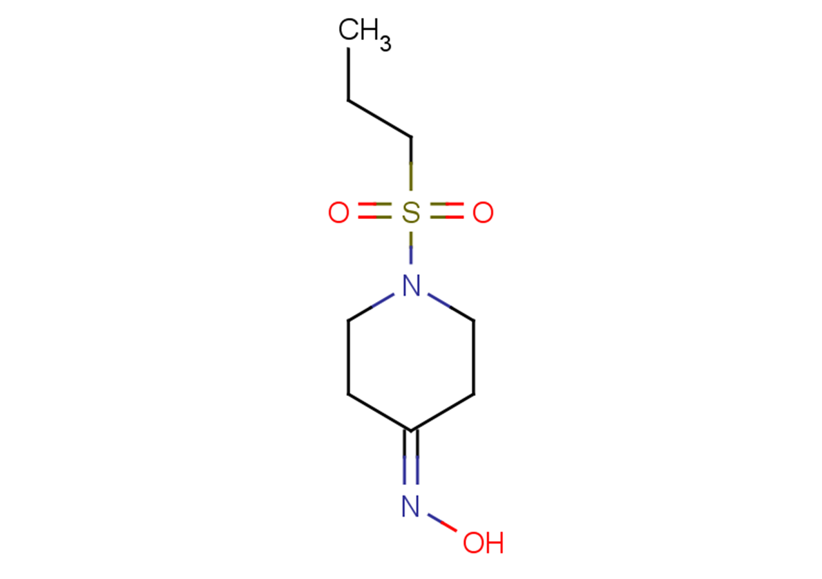 N-[1-(propane-1-sulfonyl)piperidin-4-ylidene]hydroxylamine