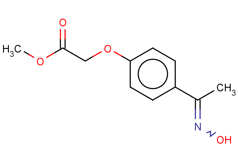 methyl 2-{4-[1-(hydroxyimino)ethyl]phenoxy}acetate