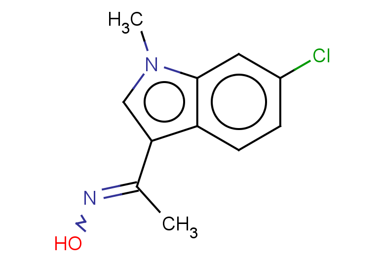 N-[1-(6-chloro-1-methyl-1H-indol-3-yl)ethylidene]hydroxylamine
