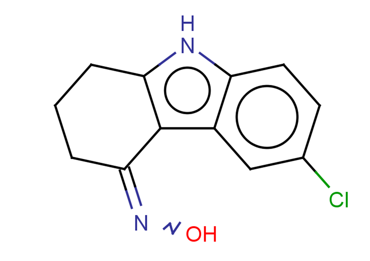 N-(6-chloro-2,3,4,9-tetrahydro-1H-carbazol-4-ylidene)hydroxylamine