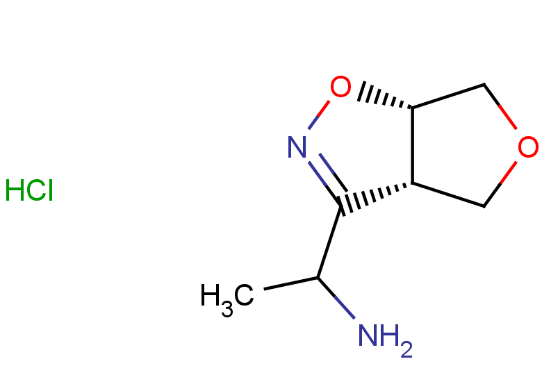 rac-1-[(3aR,6aR)-3aH,4H,6H,6aH-furo[3,4-d][1,2]oxazol-3-yl]ethan-1-amine hydrochloride, cis