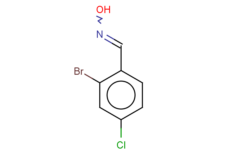 N-[(2-bromo-4-chlorophenyl)methylidene]hydroxylamine