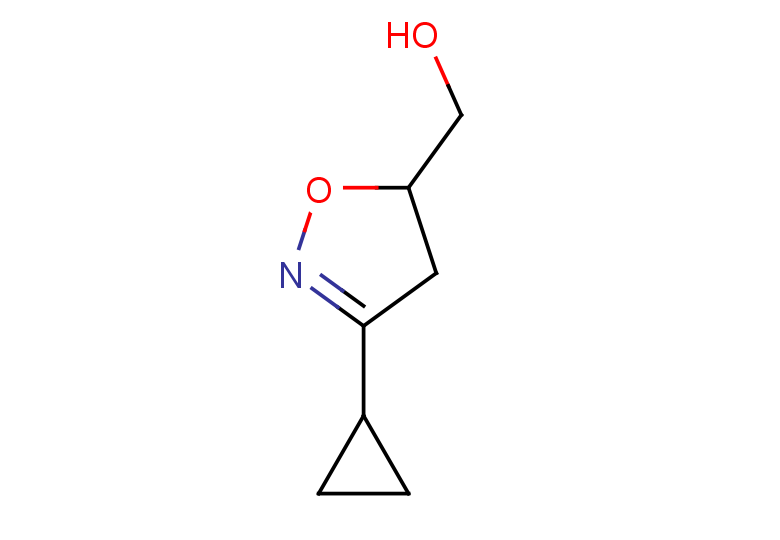 (3-cyclopropyl-4,5-dihydro-1,2-oxazol-5-yl)methanol