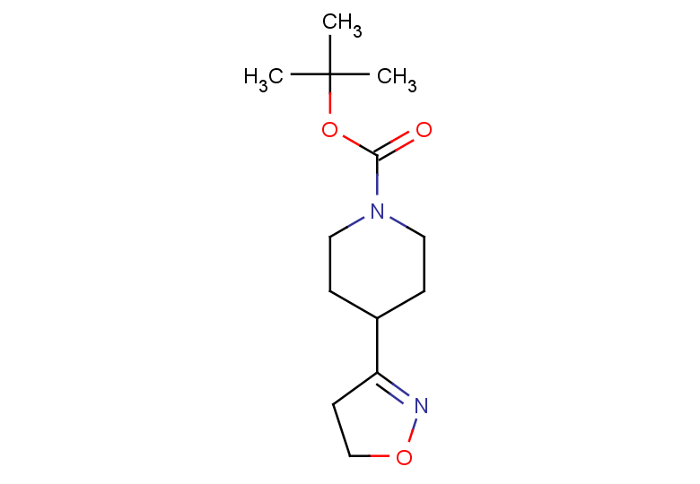 tert-butyl 4-(4,5-dihydro-1,2-oxazol-3-yl)piperidine-1-carboxylate