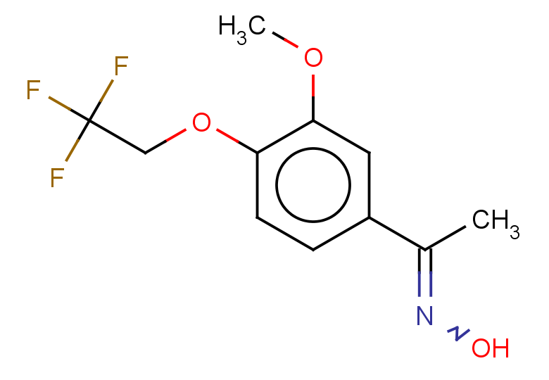N-{1-[3-methoxy-4-(2,2,2-trifluoroethoxy)phenyl]ethylidene}hydroxylamine