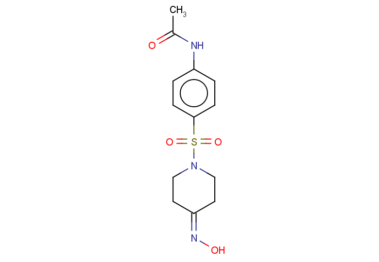 N-(4-{[4-(hydroxyimino)piperidin-1-yl]sulfonyl}phenyl)acetamide