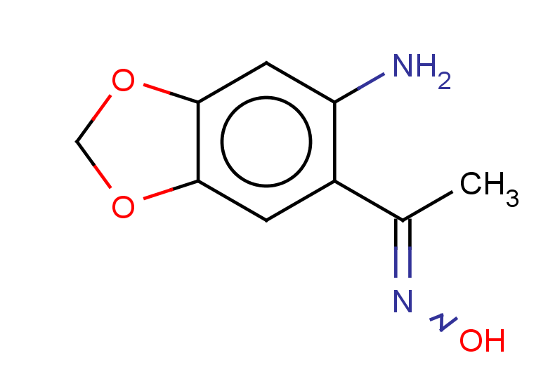 6-[1-(hydroxyimino)ethyl]-1,3-dioxaindan-5-amine