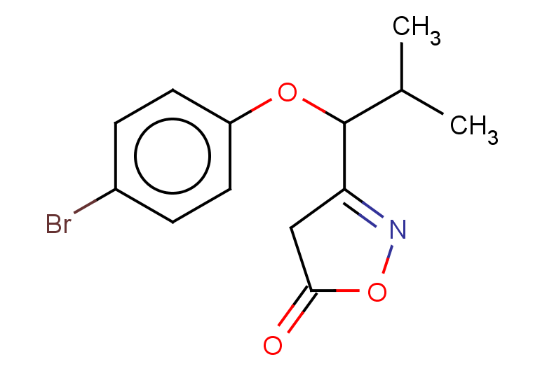 3-[1-(4-bromophenoxy)-2-methylpropyl]-4,5-dihydro-1,2-oxazol-5-one