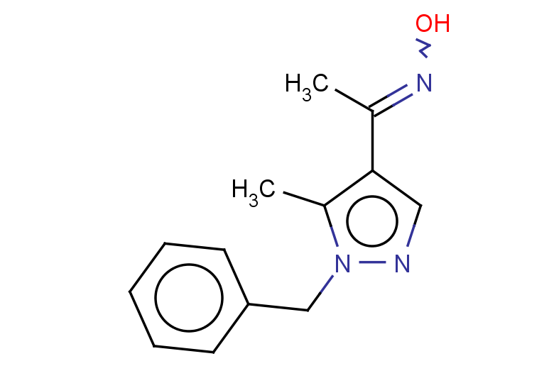 N-[1-(1-benzyl-5-methyl-1H-pyrazol-4-yl)ethylidene]hydroxylamine