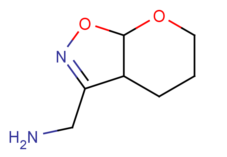 1-{3aH,4H,5H,6H,7aH-pyrano[3,2-d][1,2]oxazol-3-yl}methanamine