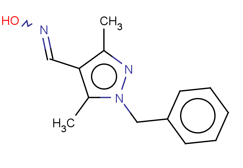 N-[(1-benzyl-3,5-dimethyl-1H-pyrazol-4-yl)methylidene]hydroxylamine