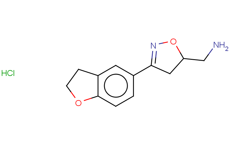 [3-(2,3-dihydro-1-benzofuran-5-yl)-4,5-dihydro-1,2-oxazol-5-yl]methanamine hydrochloride