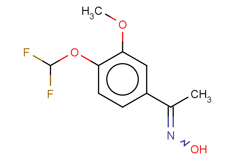 N-{1-[4-(difluoromethoxy)-3-methoxyphenyl]ethylidene}hydroxylamine