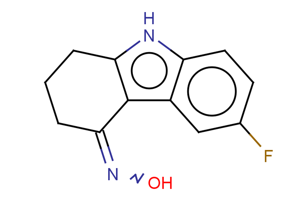 N-(6-fluoro-2,3,4,9-tetrahydro-1H-carbazol-4-ylidene)hydroxylamine